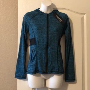 NWT teal and black active wear jacket